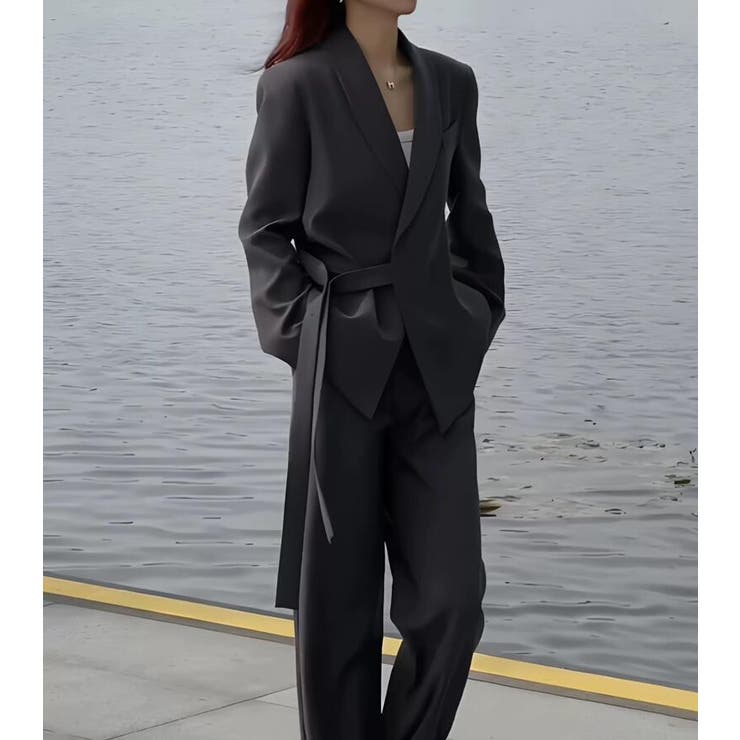 ウエストベルト付きスーツセット | Bifrost | 詳細画像10 