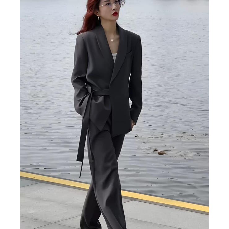 ウエストベルト付きスーツセット | Bifrost | 詳細画像11 