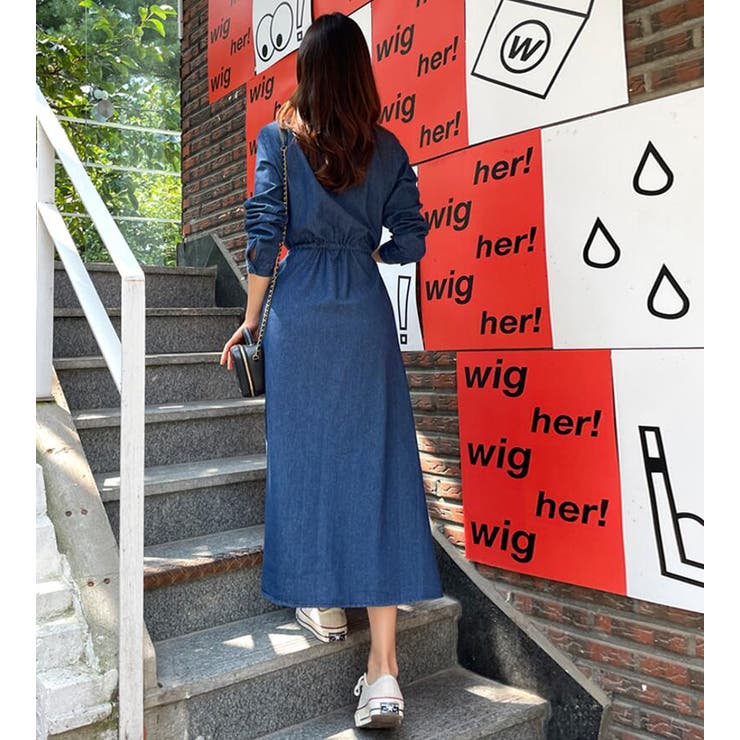 デニムシャツワンピース | Bifrost | 詳細画像2 