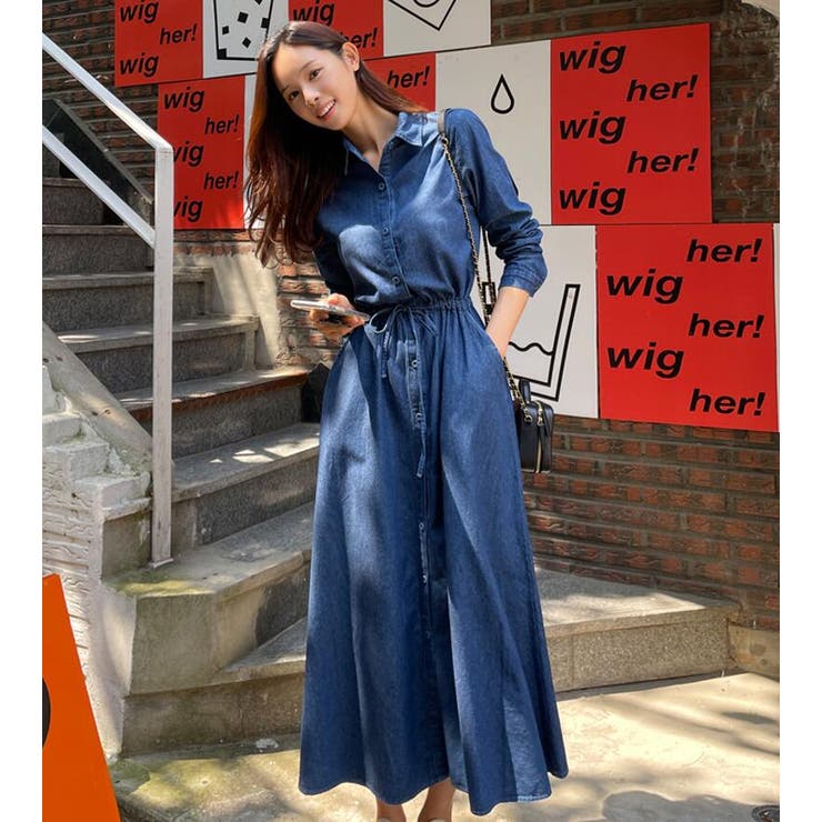 デニムシャツワンピース | Bifrost | 詳細画像3 