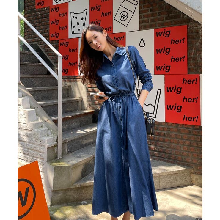 デニムシャツワンピース | Bifrost | 詳細画像5 