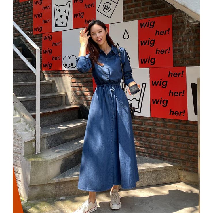 デニムシャツワンピース | Bifrost | 詳細画像7 