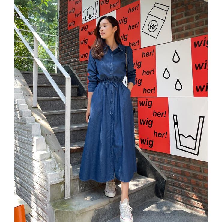 デニムシャツワンピース | Bifrost | 詳細画像10 