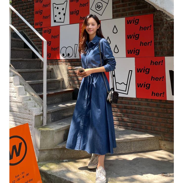 デニムシャツワンピース | Bifrost | 詳細画像11 