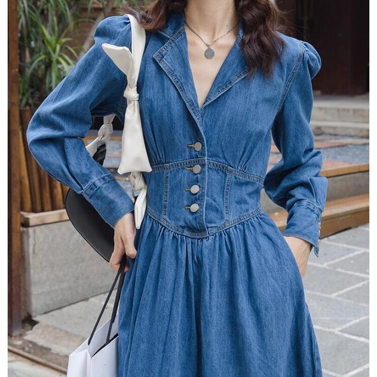 デニムコルセットワンピース | Bifrost | 詳細画像2 