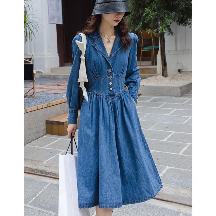 デニムコルセットワンピース | Bifrost | 詳細画像6 