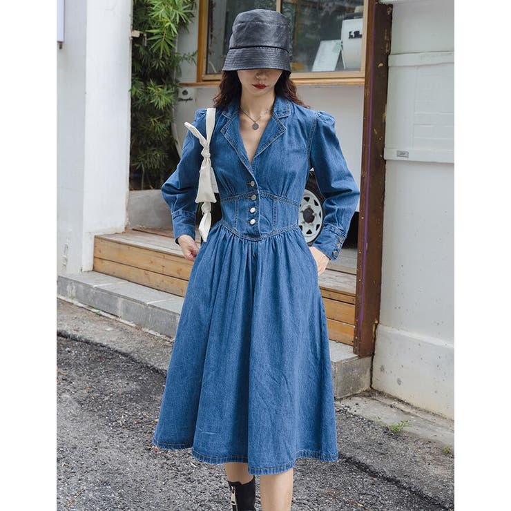 デニムコルセットワンピース | Bifrost | 詳細画像9 