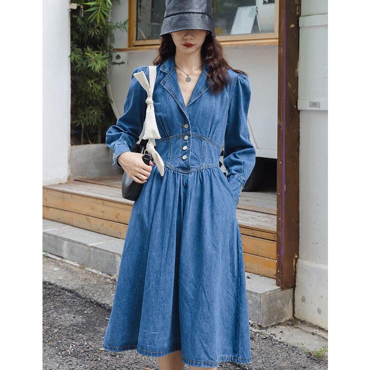 デニムコルセットワンピース | Bifrost | 詳細画像11 