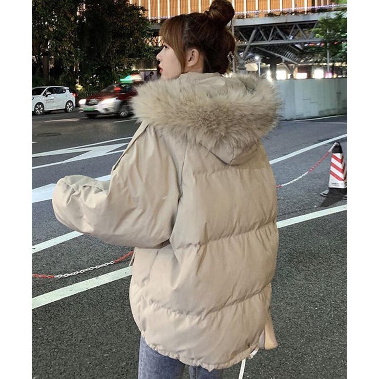 ファーフード付きボリューム感あふれるダウンジャケット | Bifrost | 詳細画像1 