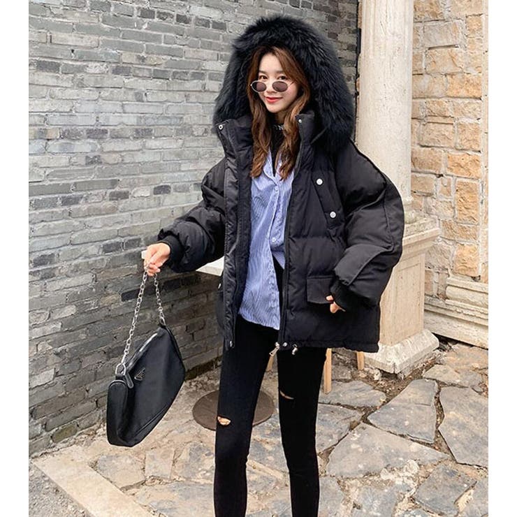 ファーフード付きボリューム感あふれるダウンジャケット | Bifrost | 詳細画像4 