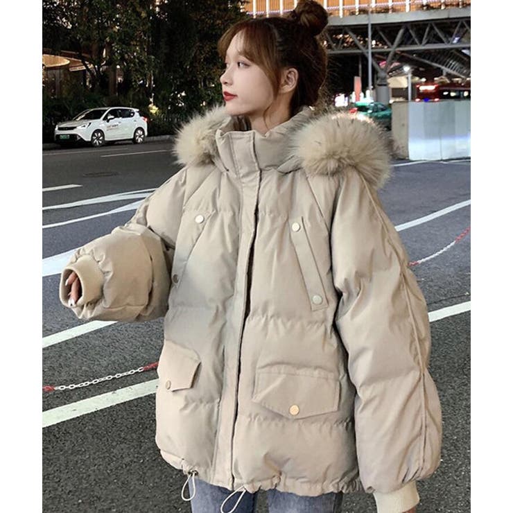 ファーフード付きボリューム感あふれるダウンジャケット | Bifrost | 詳細画像6 