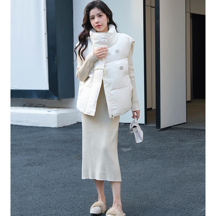 ボリューム感あるハイネックダウンベスト | Bifrost | 詳細画像4 