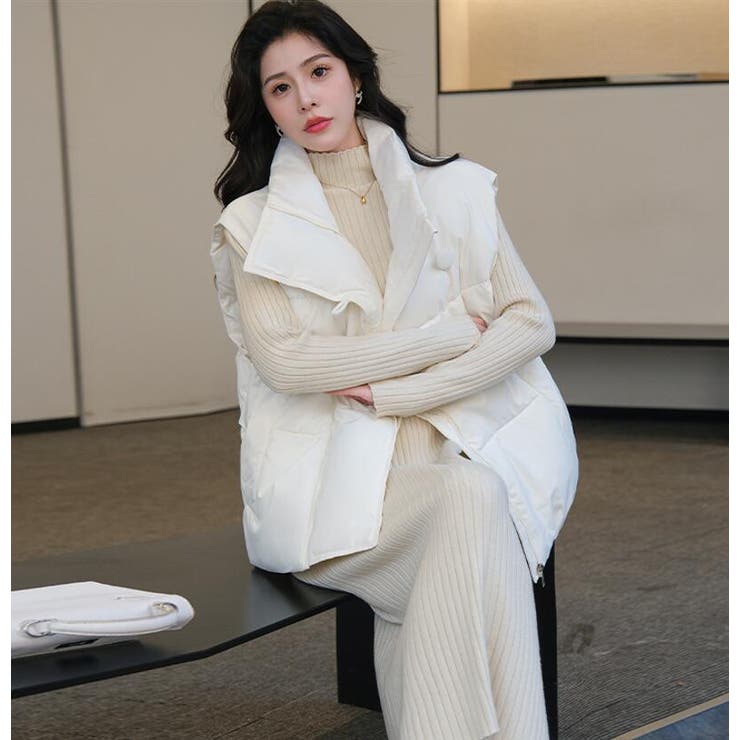 ボリューム感あるハイネックダウンベスト | Bifrost | 詳細画像5 