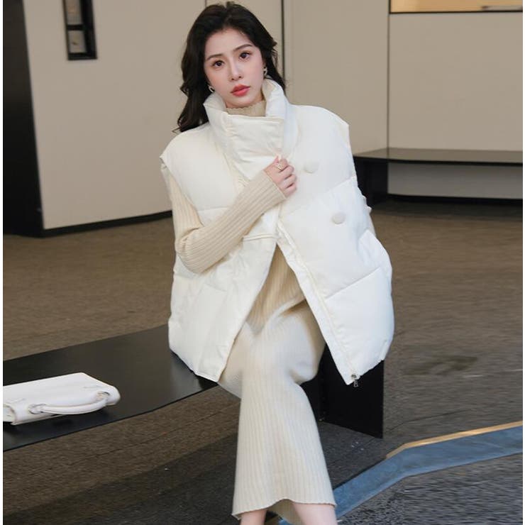 ボリューム感あるハイネックダウンベスト | Bifrost | 詳細画像9 