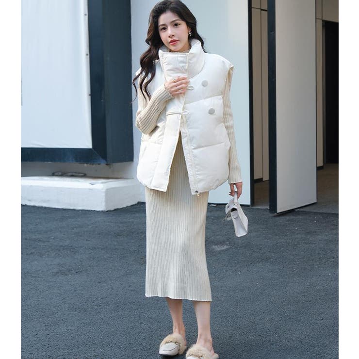 ボリューム感あるハイネックダウンベスト | Bifrost | 詳細画像10 