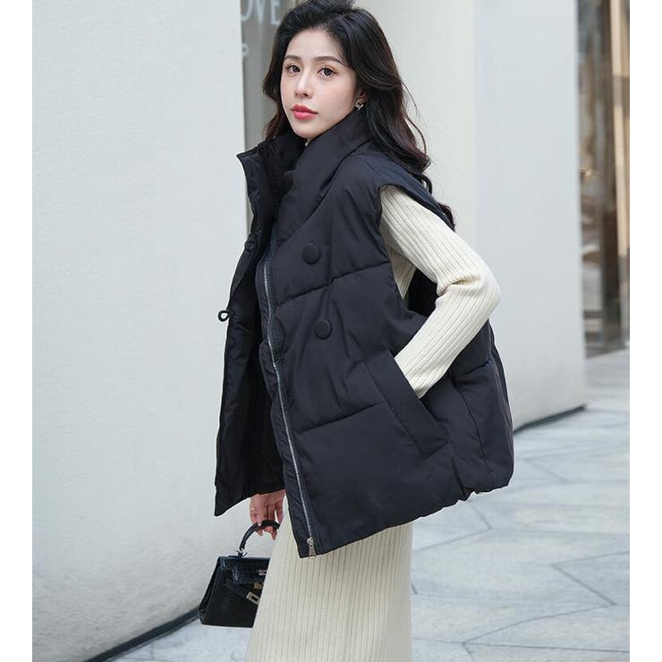 ボリューム感あるハイネックダウンベスト | Bifrost | 詳細画像11 