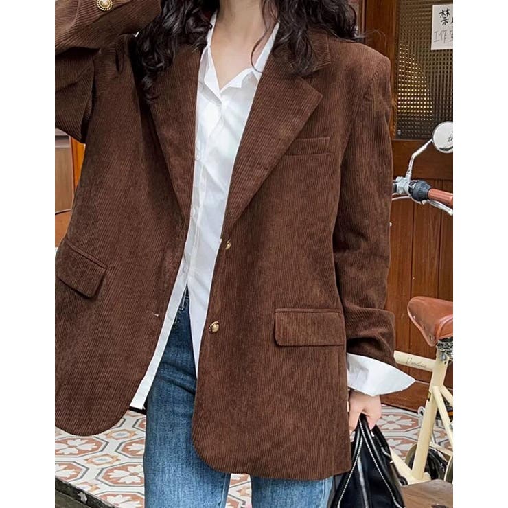 コーデュロイボタンブレザー | Bifrost | 詳細画像2 