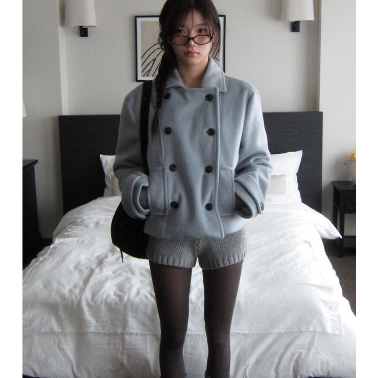 ダブルブレストショートコート | Bifrost | 詳細画像1 