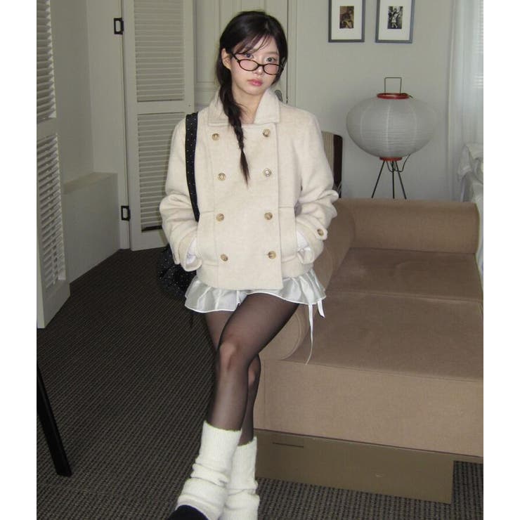 ダブルブレストショートコート | Bifrost | 詳細画像3 