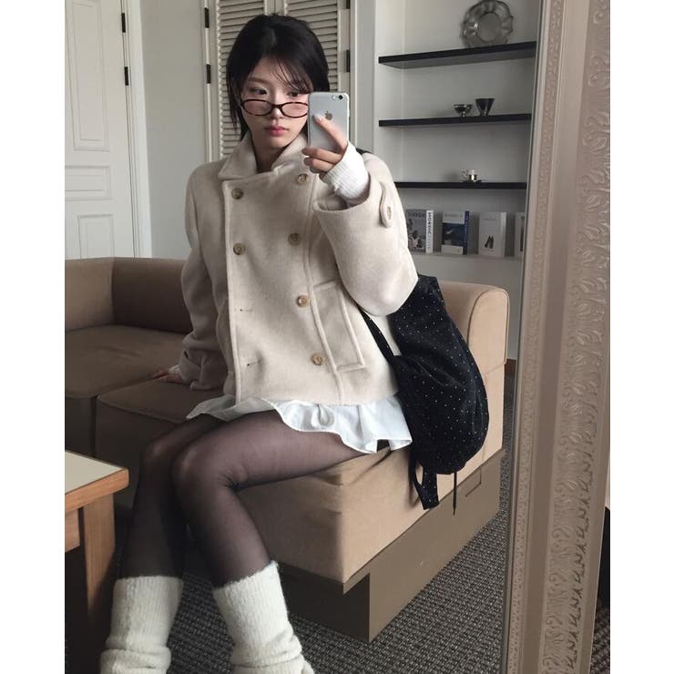 ダブルブレストショートコート | Bifrost | 詳細画像7 