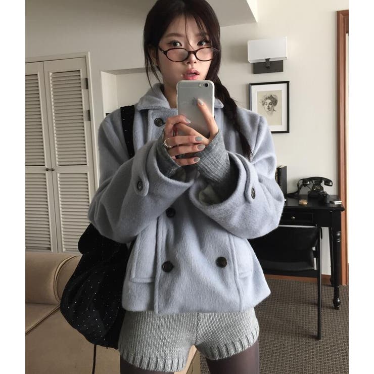 ダブルブレストショートコート | Bifrost | 詳細画像9 