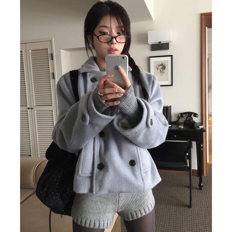 ダブルブレストショートコート | Bifrost | 詳細画像10 