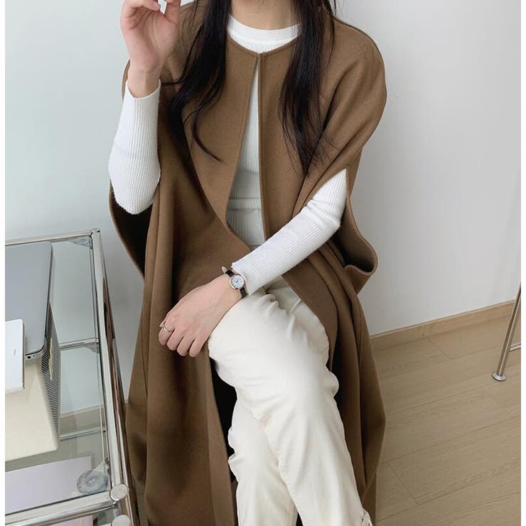 ノーカラーロングケープ | Bifrost | 詳細画像17 