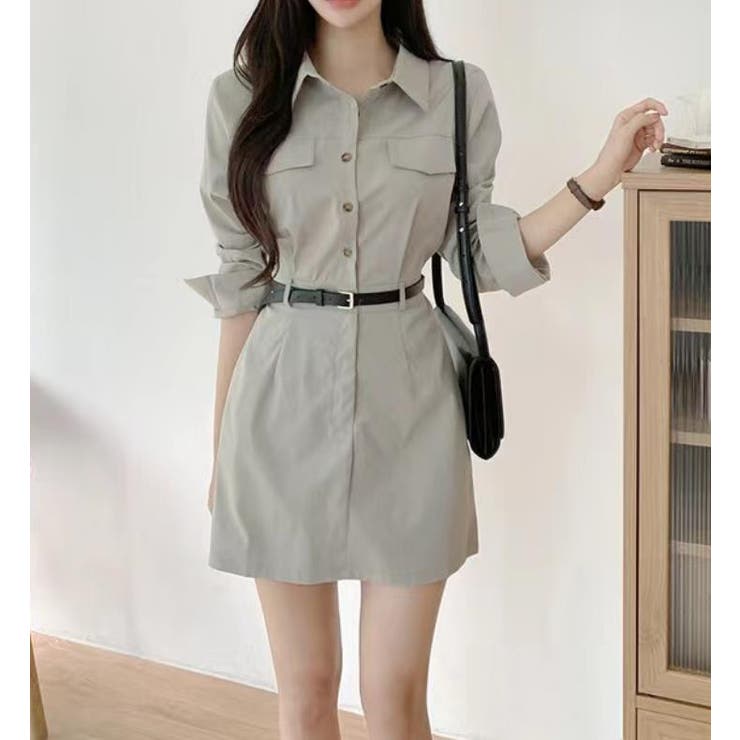 シャツワンピース【韓国ファッション】 | Bifrost | 詳細画像10 