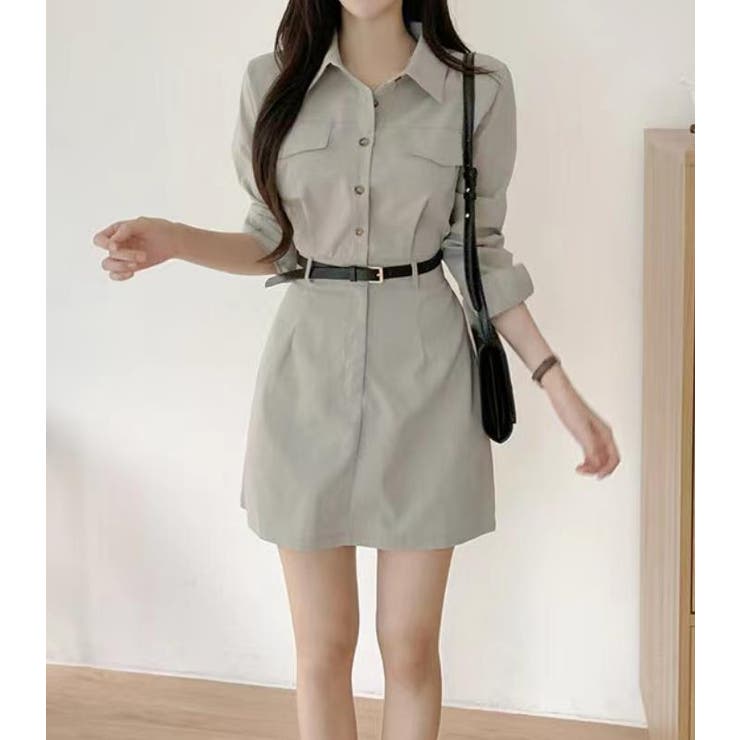 シャツワンピース【韓国ファッション】 | Bifrost | 詳細画像13 