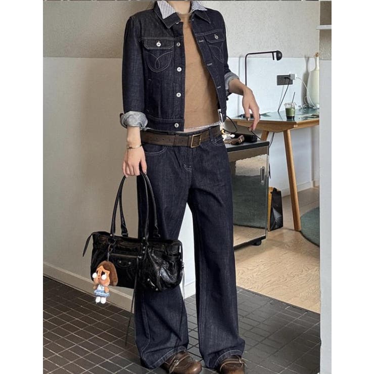 デニムセットアップ 【韓国ファッション】 | Bifrost | 詳細画像1 