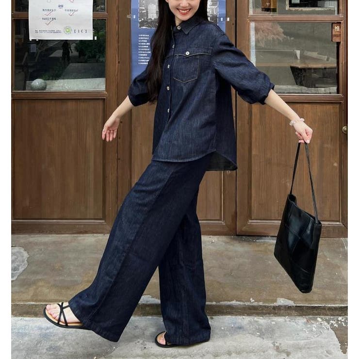 デニムセットアップ 【韓国ファッション】 | Bifrost | 詳細画像5 