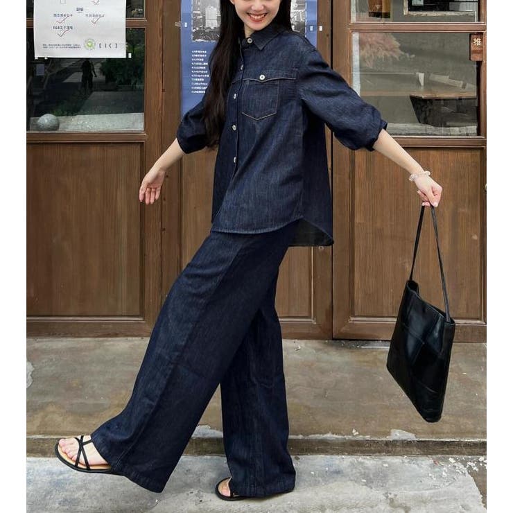 デニムセットアップ 【韓国ファッション】 | Bifrost | 詳細画像12 