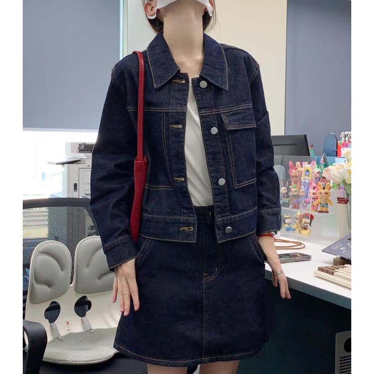 ★bibiy デニム　セットアップ Bibiy デニムセットアップ - メルカリ
