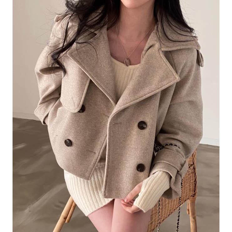 ショートコート【韓国ファッション】 | Bifrost | 詳細画像4 