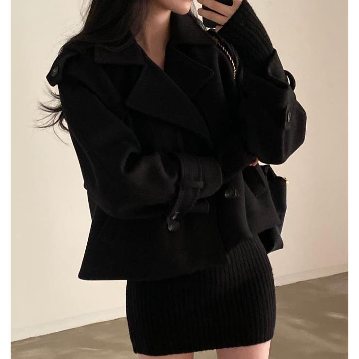 ショートコート【韓国ファッション】 | Bifrost | 詳細画像7 