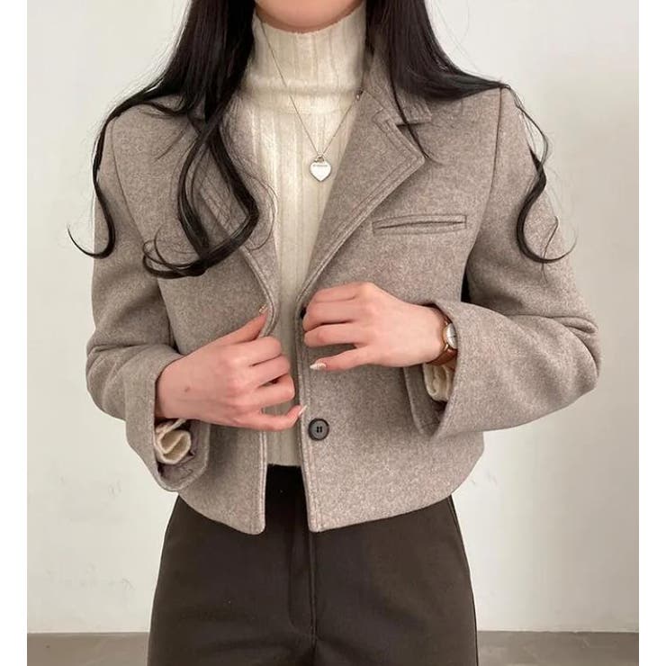 ショートコート【韓国ファッション】 | Bifrost | 詳細画像6 