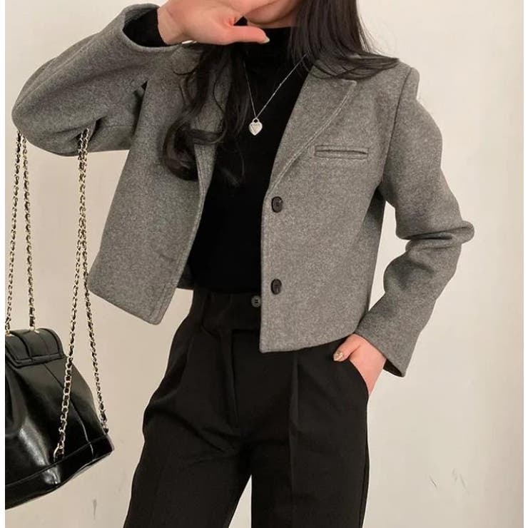 ショートコート【韓国ファッション】 | Bifrost | 詳細画像8 