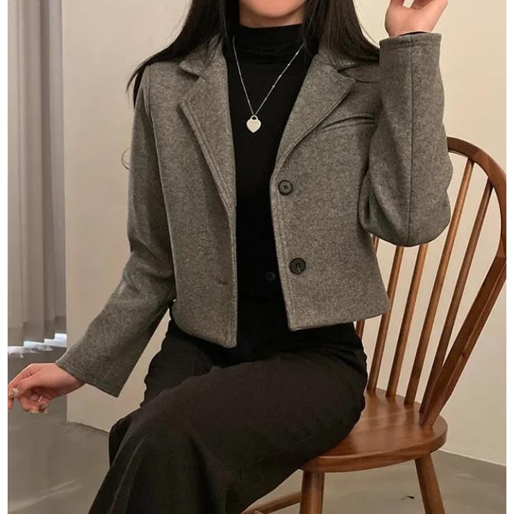 ショートコート【韓国ファッション】 | Bifrost | 詳細画像9 