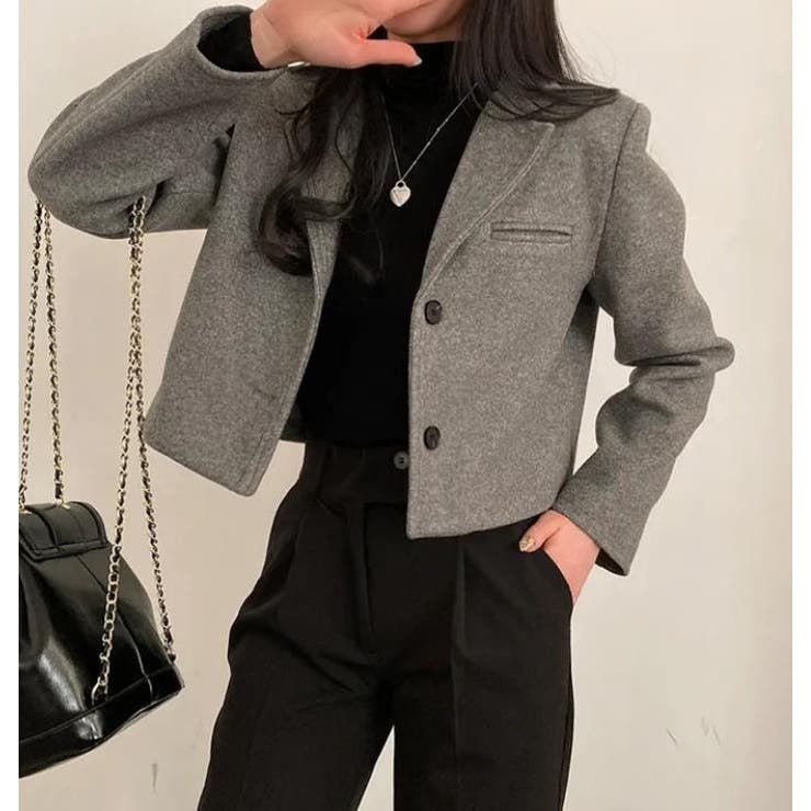 ショートコート【韓国ファッション】 | Bifrost | 詳細画像10 