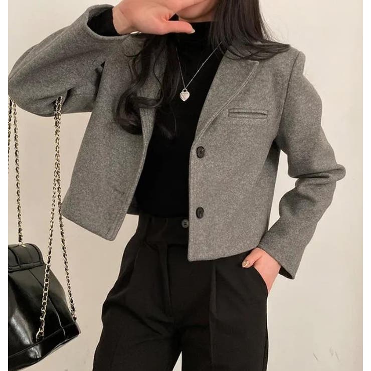 ショートコート【韓国ファッション】 | Bifrost | 詳細画像12 