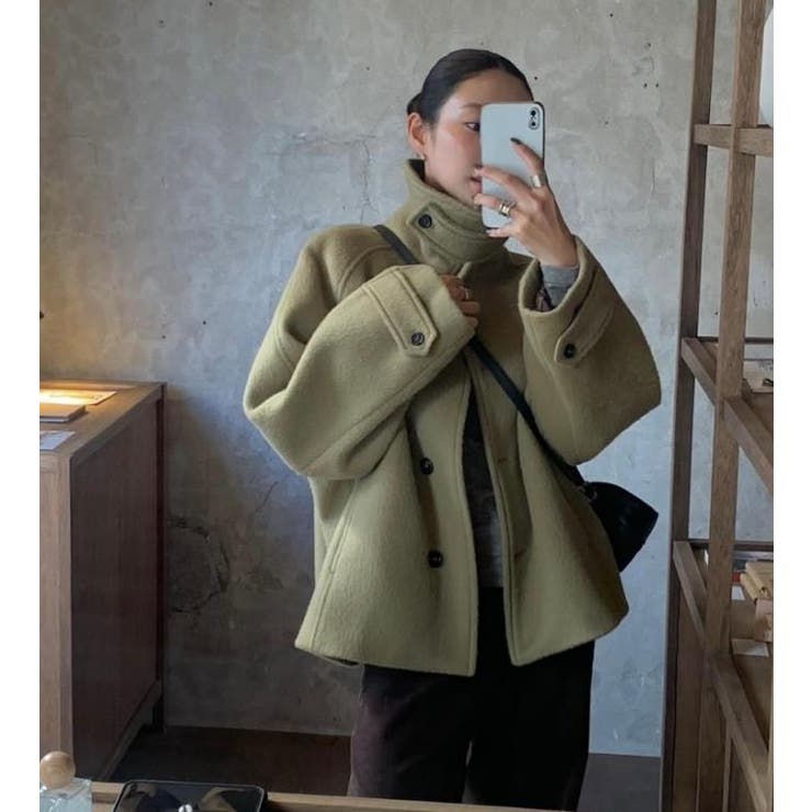 ショートコート【韓国ファッション】 | Bifrost | 詳細画像1 