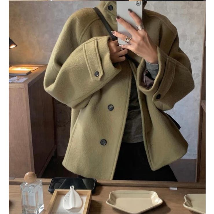 ショートコート【韓国ファッション】 | Bifrost | 詳細画像3 