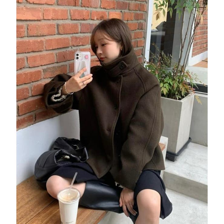 ショートコート【韓国ファッション】 | Bifrost | 詳細画像6 