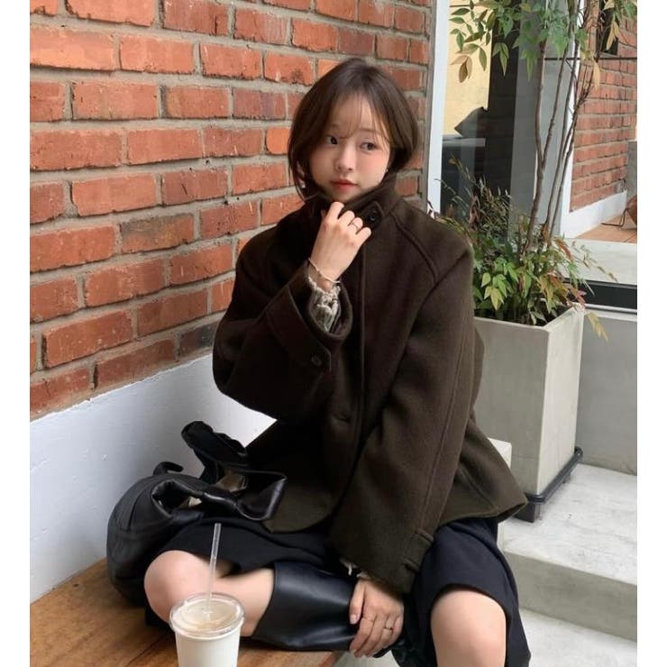 ショートコート【韓国ファッション】 | Bifrost | 詳細画像10 