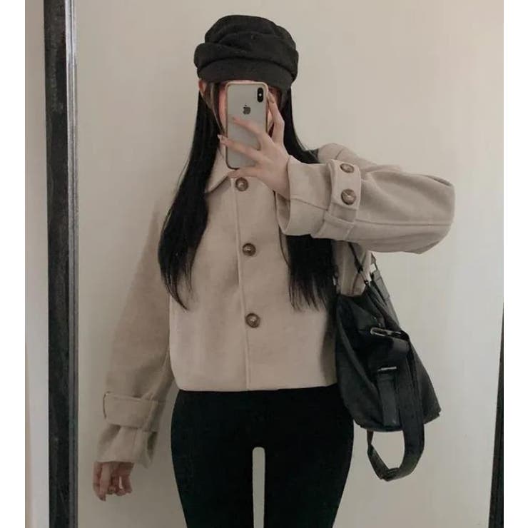 ショートコート【韓国ファッション】 | Bifrost | 詳細画像2 