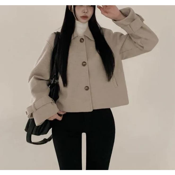 ショートコート【韓国ファッション】 | Bifrost | 詳細画像4 