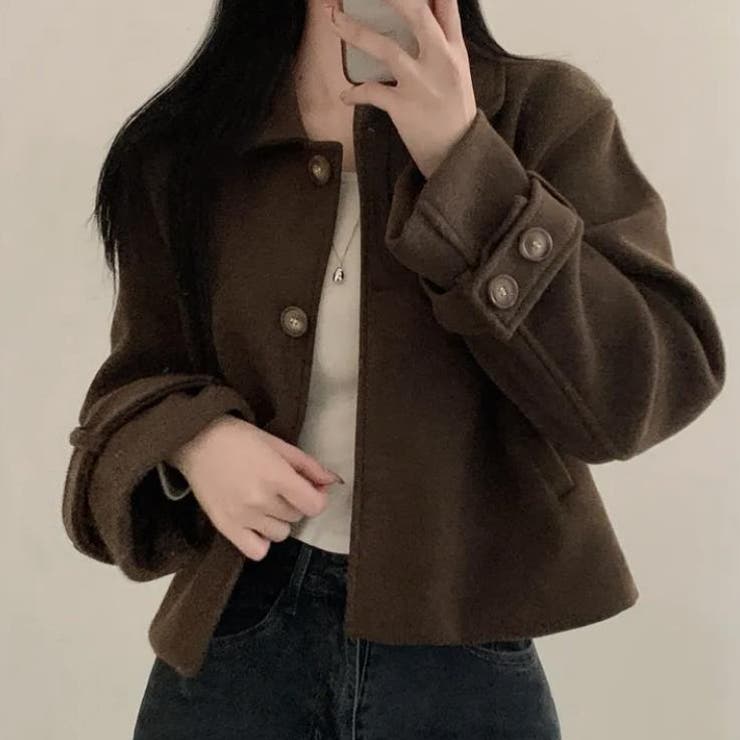 ショートコート【韓国ファッション】 | Bifrost | 詳細画像6 