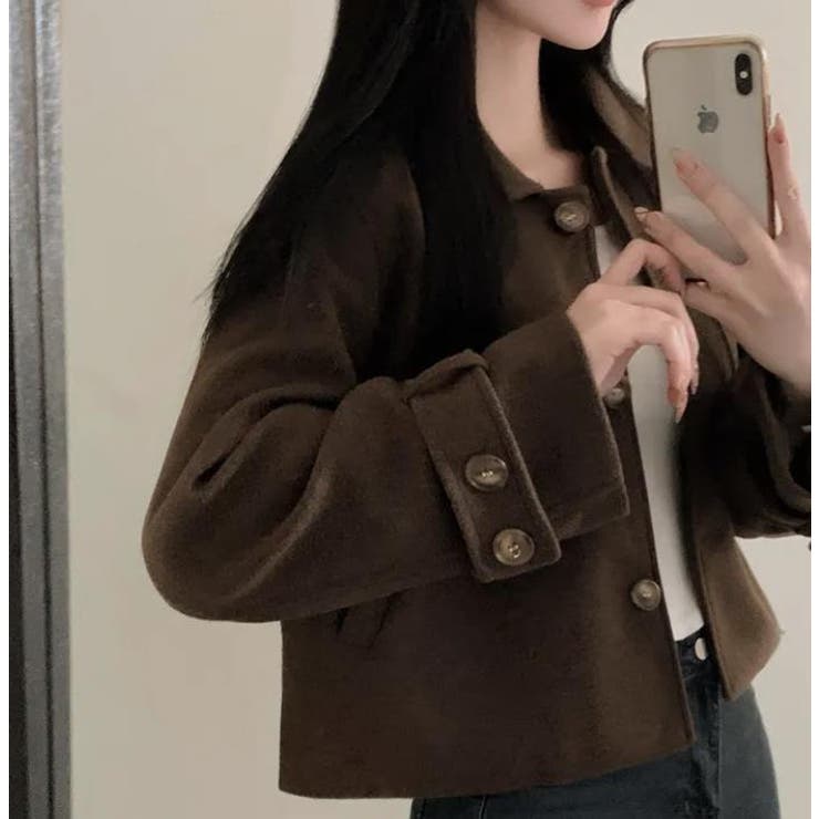 ショートコート【韓国ファッション】 | Bifrost | 詳細画像9 