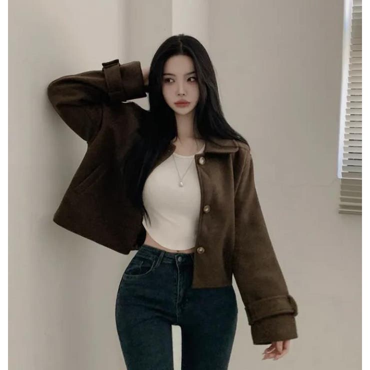 ショートコート【韓国ファッション】 | Bifrost | 詳細画像10 