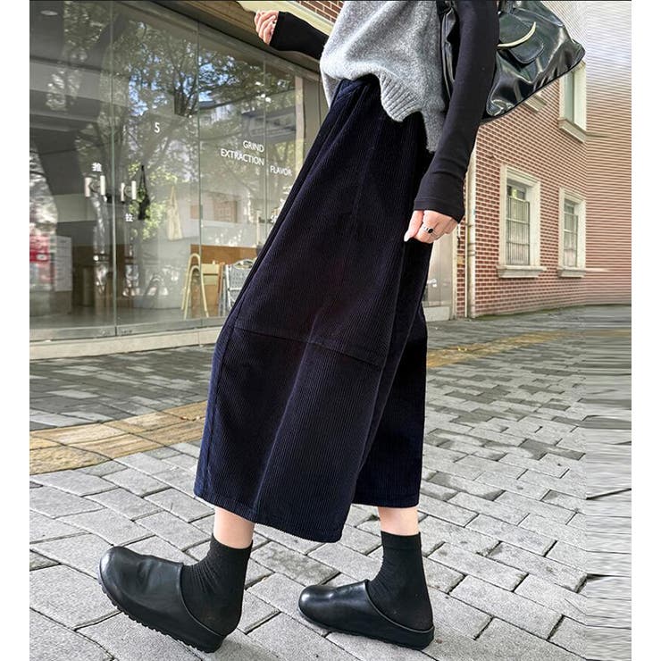 ハーフパンツ コーデュロイ ウエストダーツ付き | Bifrost | 詳細画像2 